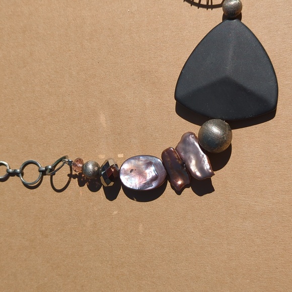 Vintage 2010s Bejeweled Statement Necklace - Picture 2 of 9